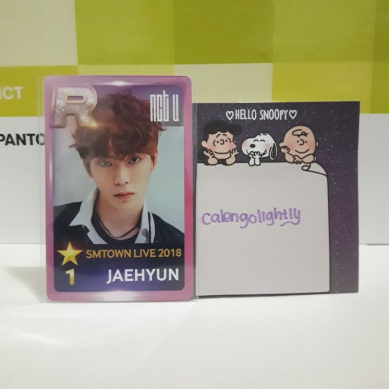 Jaehyun NCT R Card SMTown 2018