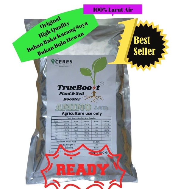 Aminosan / Amino Acid Pupuk Nabati ( 500 gram )