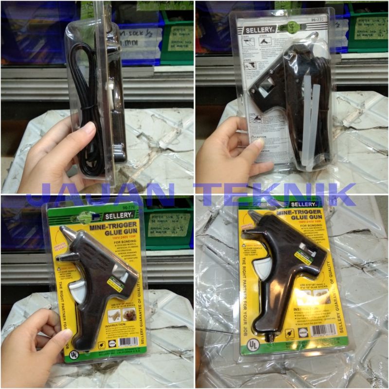 

sellery glue gun (body kecil) 96-770 / lem tembak
