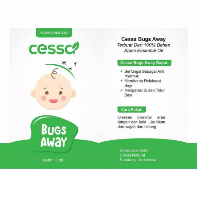 Jual cessa baby dan kids   essential oil