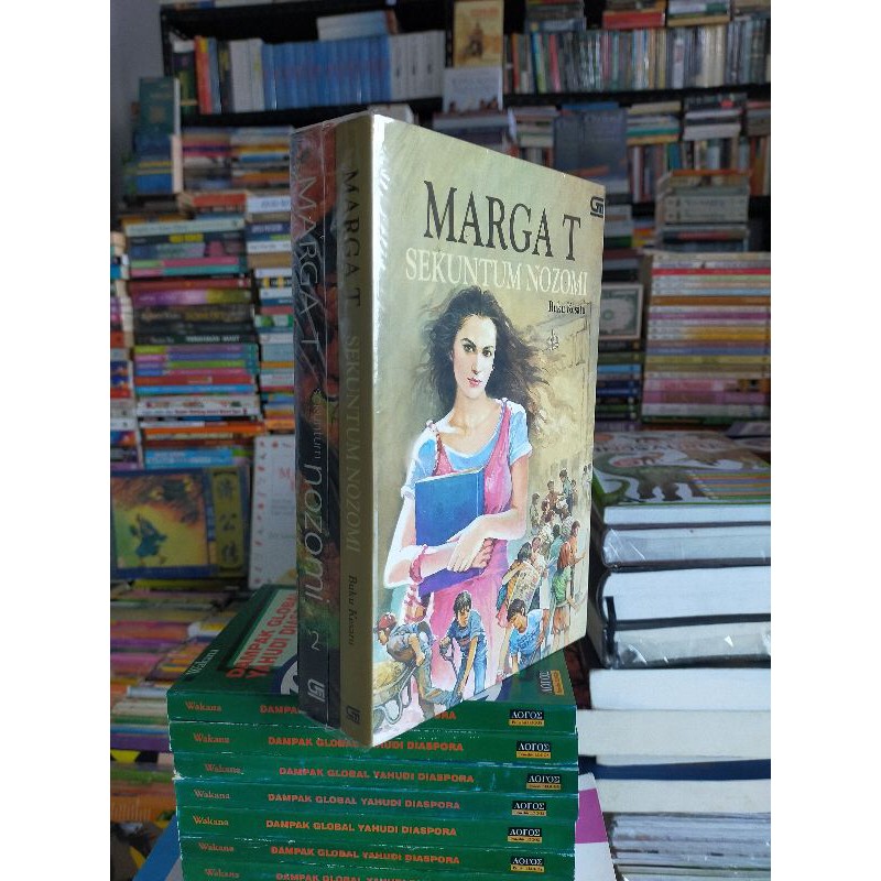 Novel MARGA T - SEKUNTUM NOZOMI buku 1 & buku 2