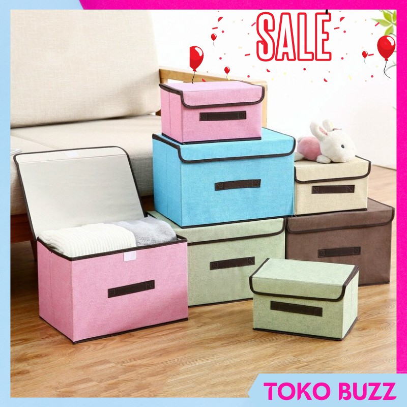 Storage Organizer 2 In 1 Multifungsi Box Penyimpanan Container Box Velcro