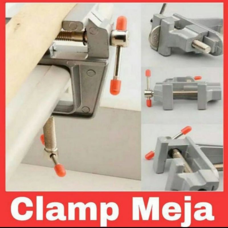 catok meja mini clamp mini ragum meja klem jepit ragum