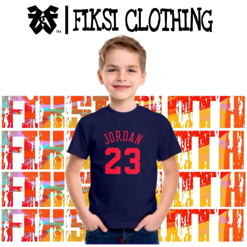 Tshirt Baju Kaos Anak Michael Jordan 23 - Fiksi Clothing