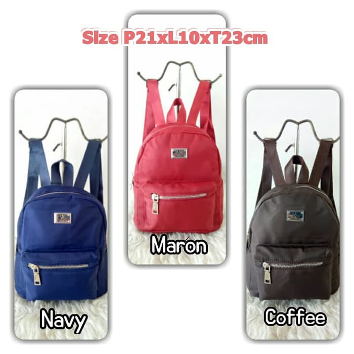 "KL840 Tas Wanita Import Ransel Mini KLUM High Quality"