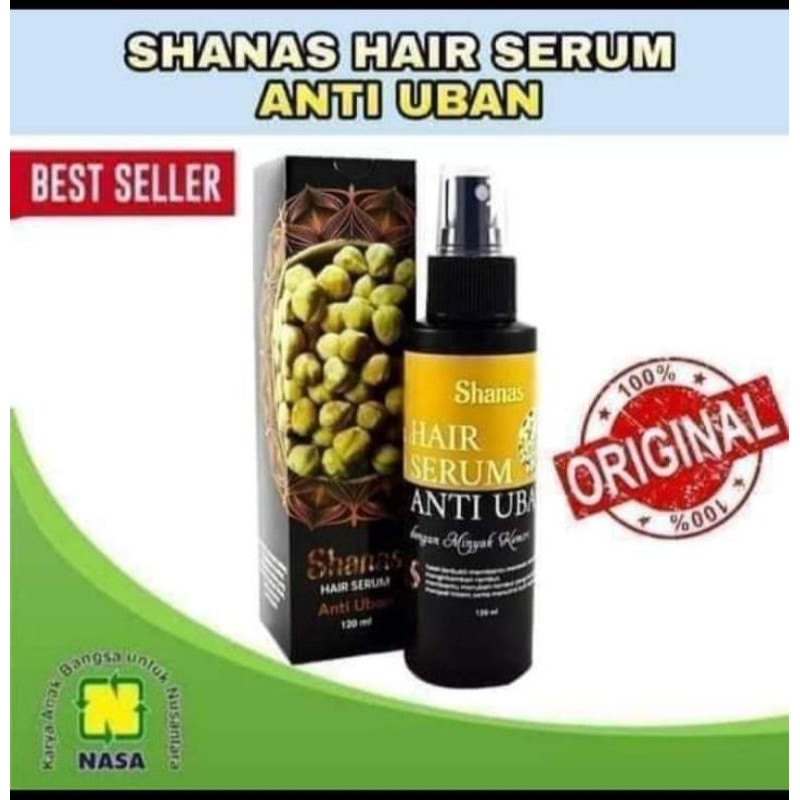 shanas hair serum anti uban penghilang uban alami
