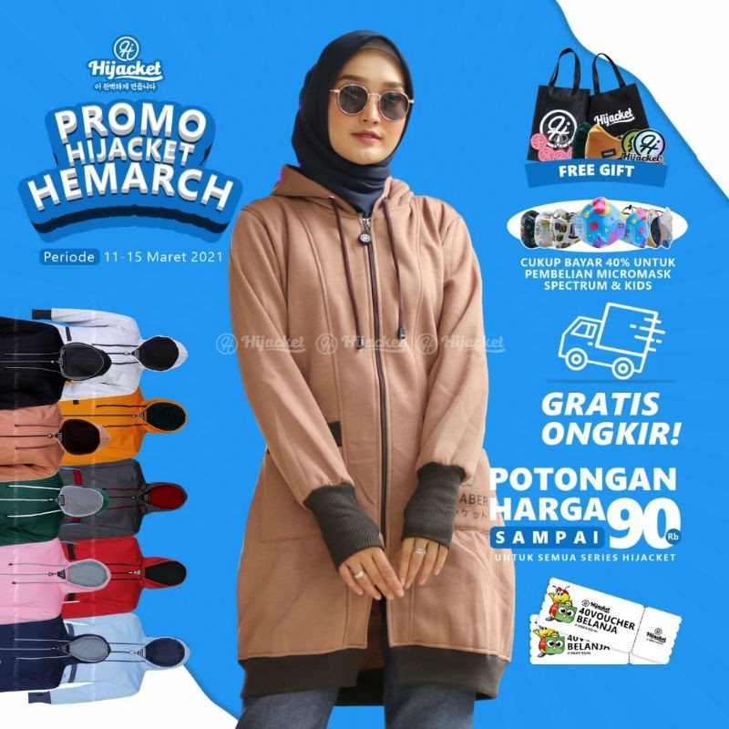 JAKET WANITA JAKET WINTER JAKET MUSLIMAH HIJACKET ORIGINAL YUKATA HIJAKET YUKATA JAKET KEKINIAN 2021