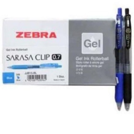 

Pulpen Pen Zebra Gel SARASA 0.7 mm - Hitam