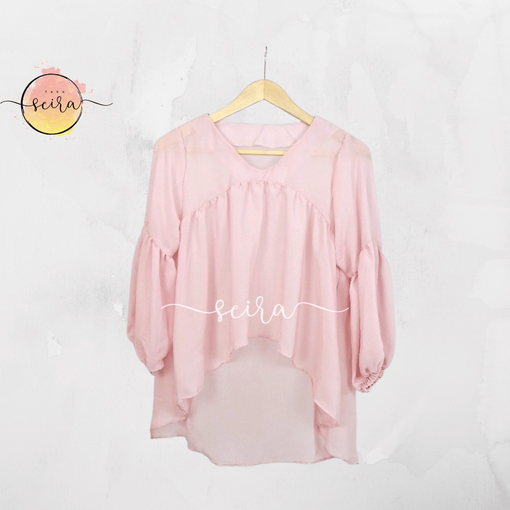 [BISA COD] Blouse Outer Dealova / Atasan Wanita Dealova