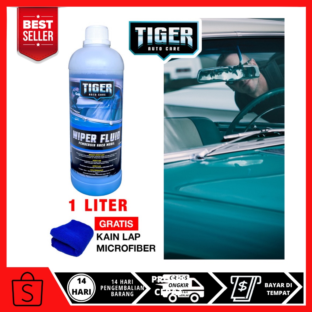 Tiger Wiper Fluid / Cairan Pembersih Kaca Mobil / Cairan Wiper Mobil
