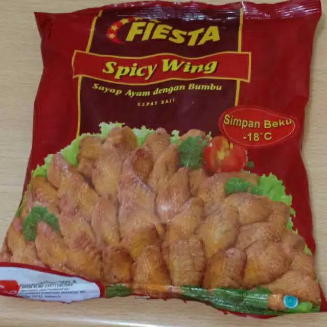 

Fiesta Spicy Wing 500 gram Fiesta SpicyWing 500 gr Fiesta Chicken Wing 500gr Sayap Ayam Fiesta Wing