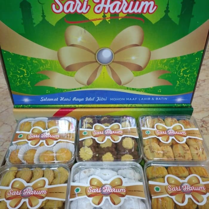 

paket kue kering lebaran "Sari Harum" Square