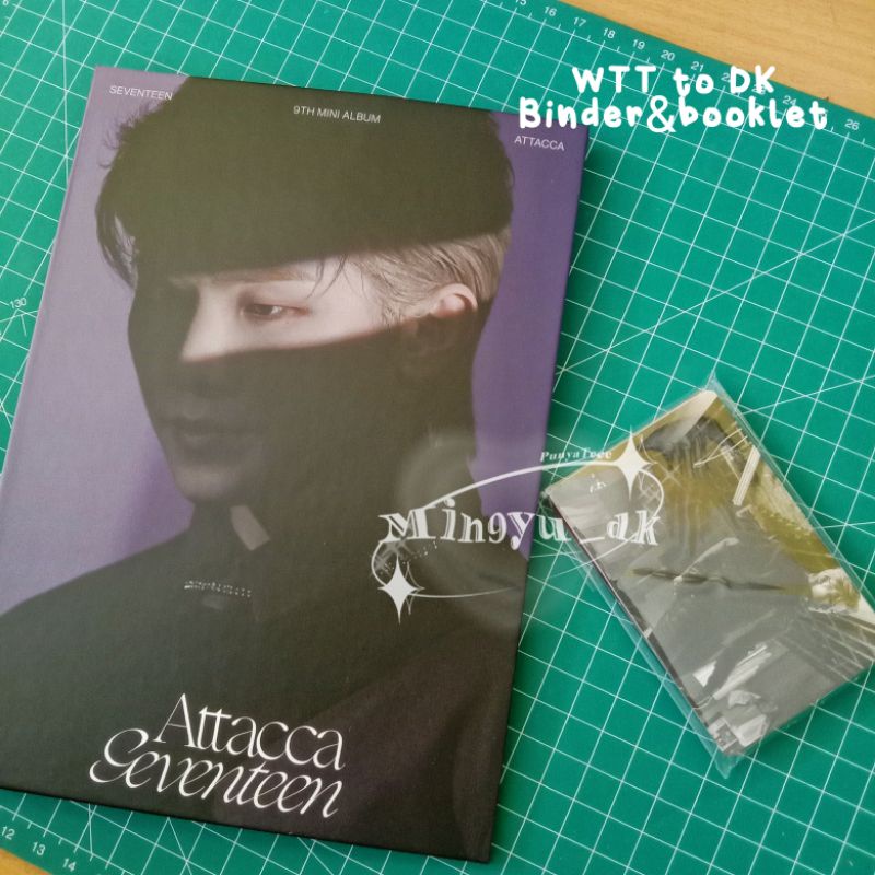 SEVENTEEN CARAT VER WOOZI ATTACCA OFFICIAL UNSEALED ALBUM ONLY BOOKLET