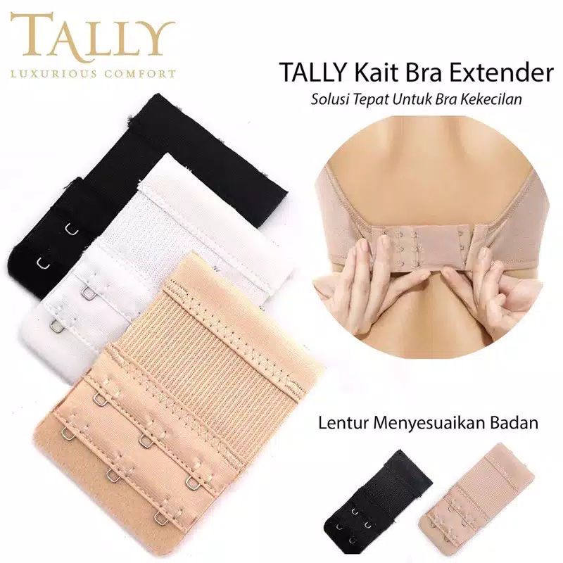 Sambungan Bra Kaitan Bra Extension Bra Super Extender Tally