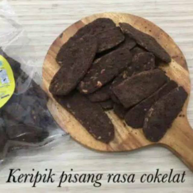 

Keripik pisang cokelat