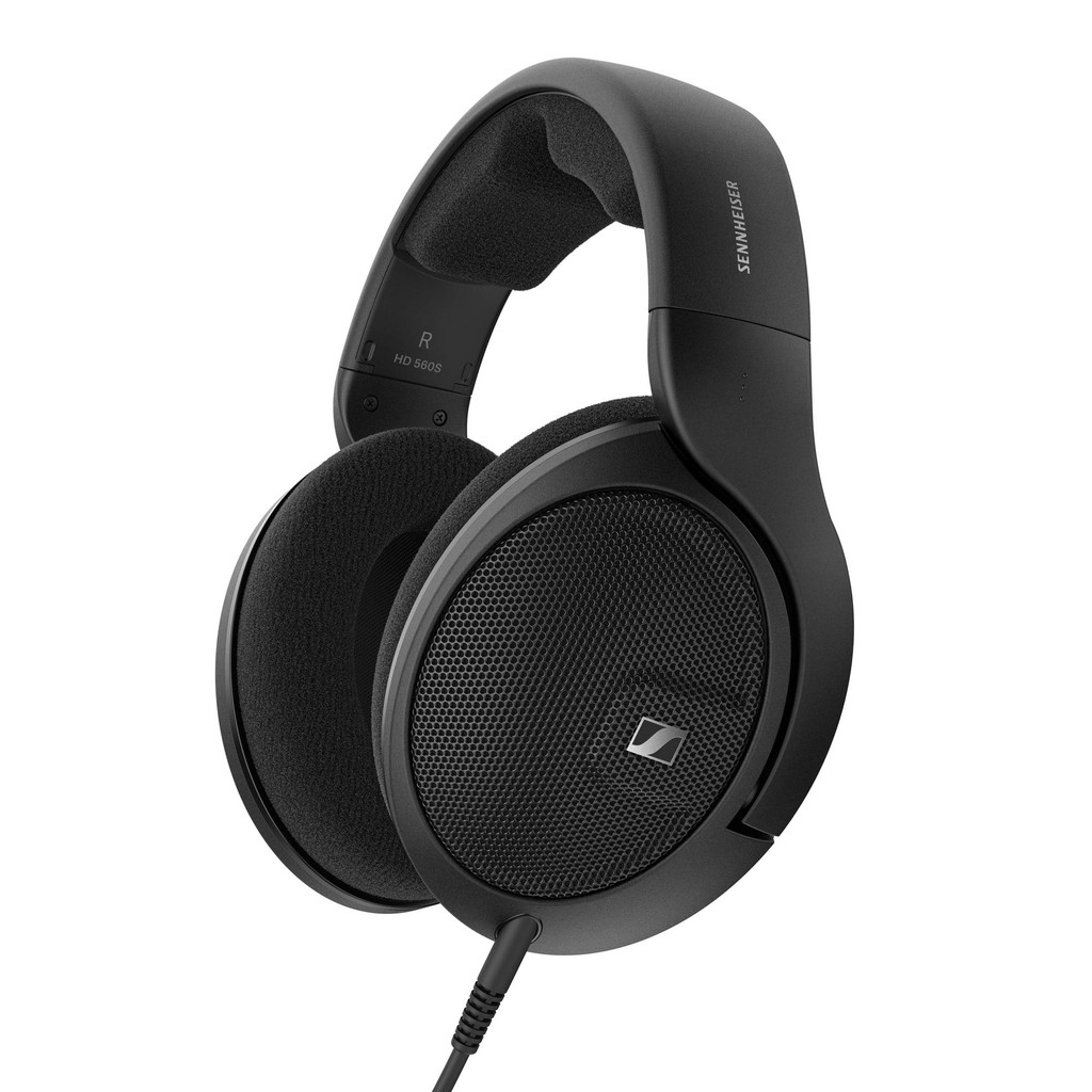 Sennheiser HD 560S Headphone Dinamis Open-Back Hitam