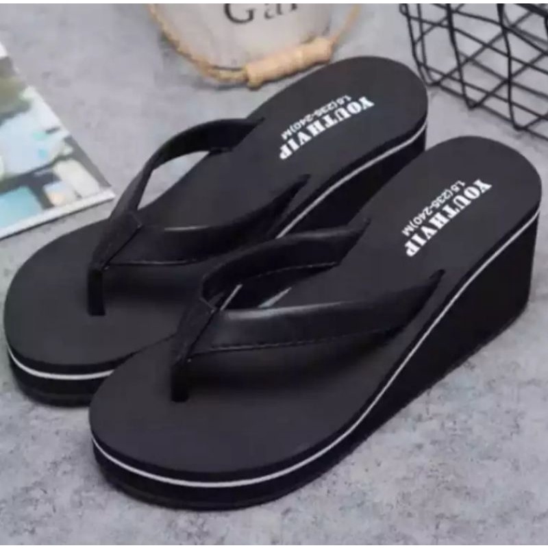 SANDAL WEDGES AUREL Beli 1 gratis 1