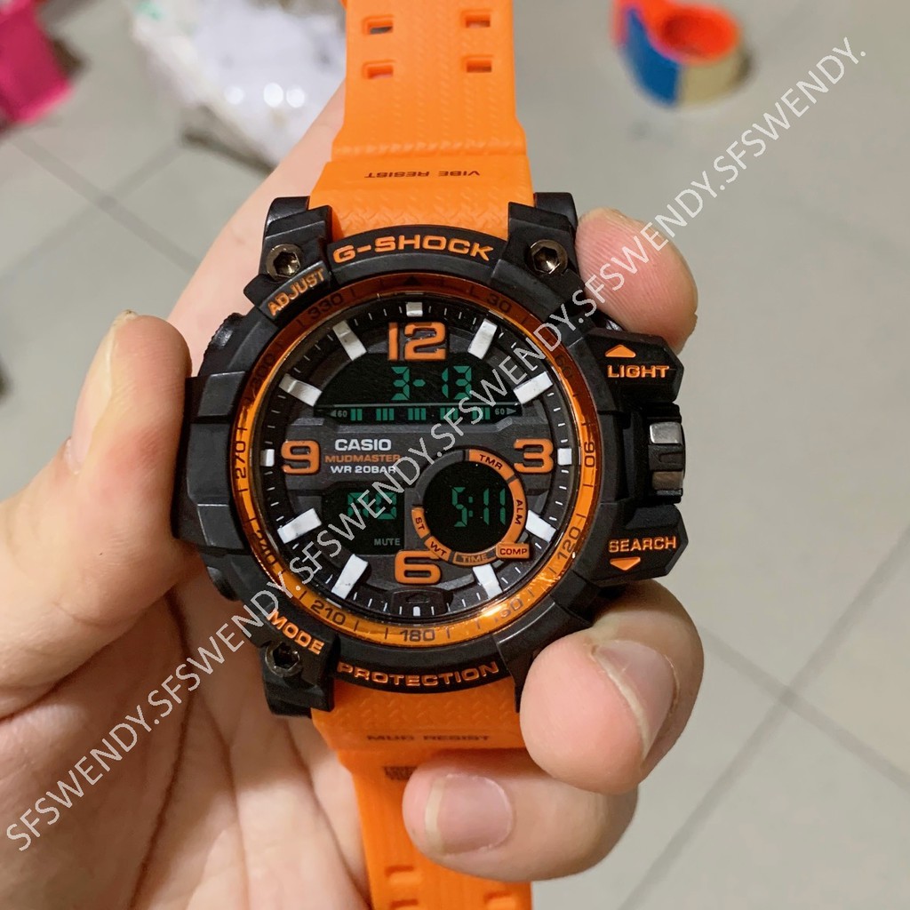 MODEL TERBARU !!!  GG-1000 Hijau Kuning Orange Army Jam tangan digital pria &amp; anak anti air