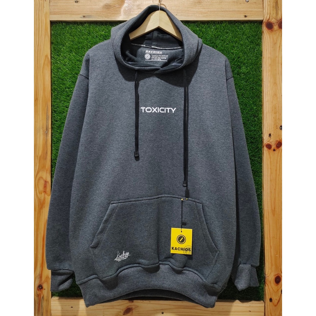 Sweater Oversize Hoodie Pria Brand Lokal Khacios Hudi Cowo Keren Big Size