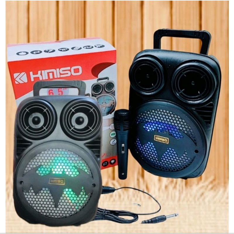 Speaker Bluetooth Kimiso 6'5" + Mic