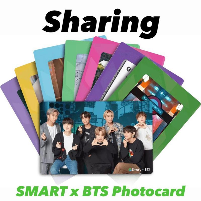 BTS SMART Photocard Set Sharing SMART BTS PC