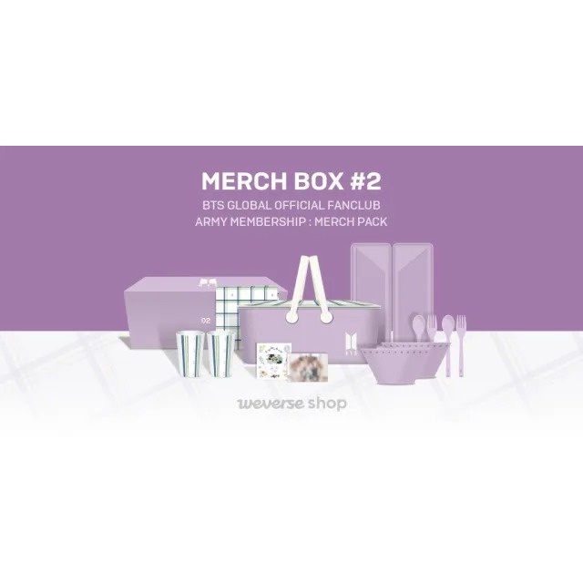 BTS ARMY Membership: Merch Pack - Merch Box #2