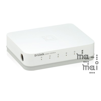 D-Link Switch DGS-1005A 5-port 10/100/1000Mbps Unmanaged Switch plasti