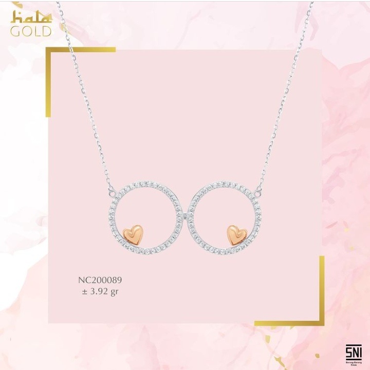 Kalung Hala Gold Sehati Collection NC200089