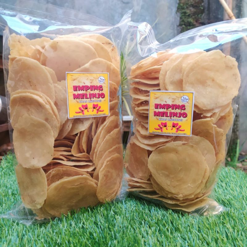 

Emping Melinjo Benggol Rasa Manis 1/2kg Mentah