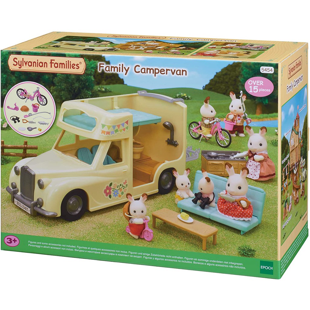 Mainan Figure Camper Van Boneka 
