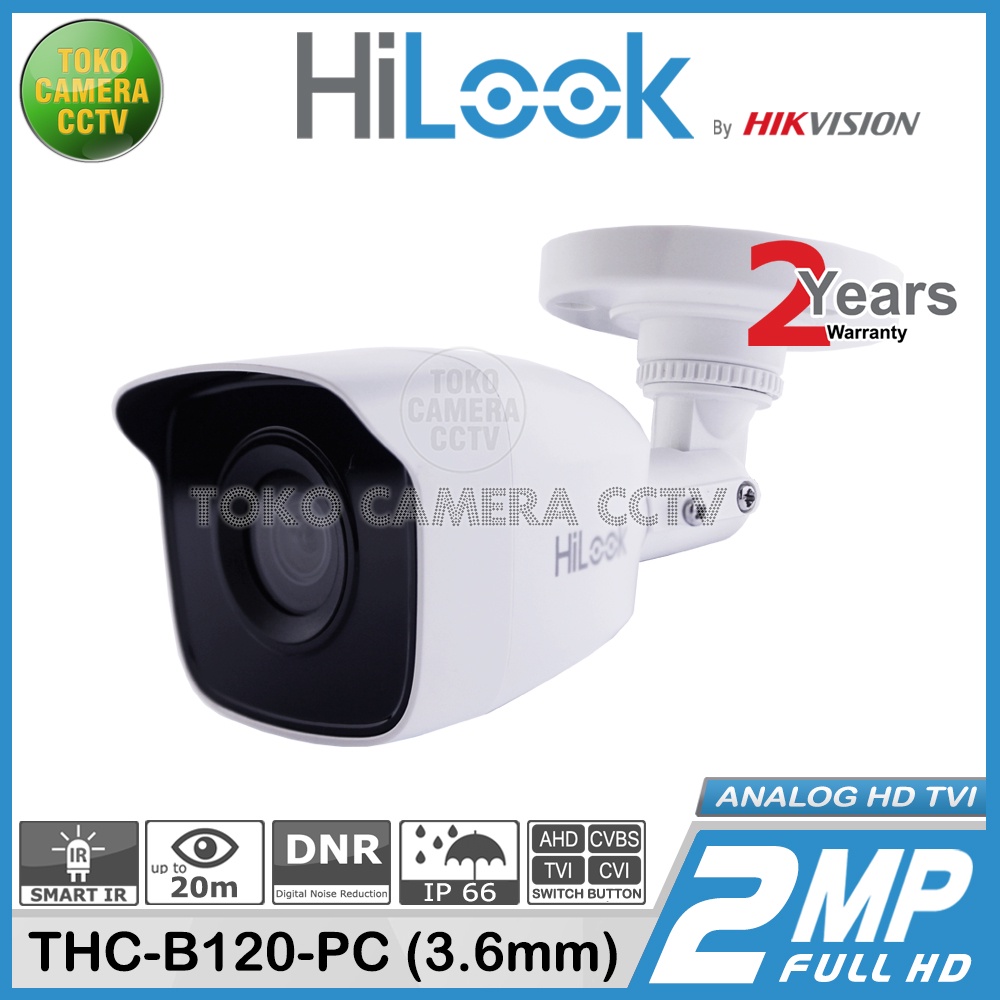 KAMERA CCTV OUTDOOR 2MP HILOOK THC B120 PC