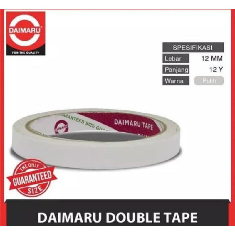 

Double tape DAIMARU 1/2 inchi / 12mm