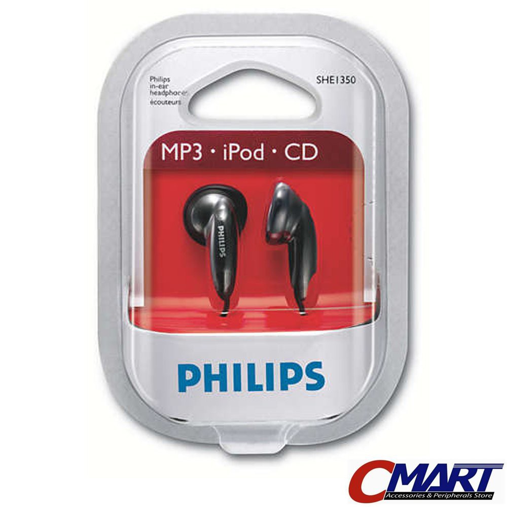 Philips SHE1350 stereo Earphone Headset Headphone SHE 1350
