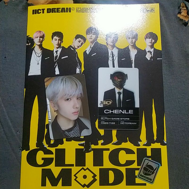 [READY STOCK] SEALED & UNSEALED FULLSET NCT DREAM GLITCH MODE SCRATCH GLITCH VER PC JISUNG LENTI CHE
