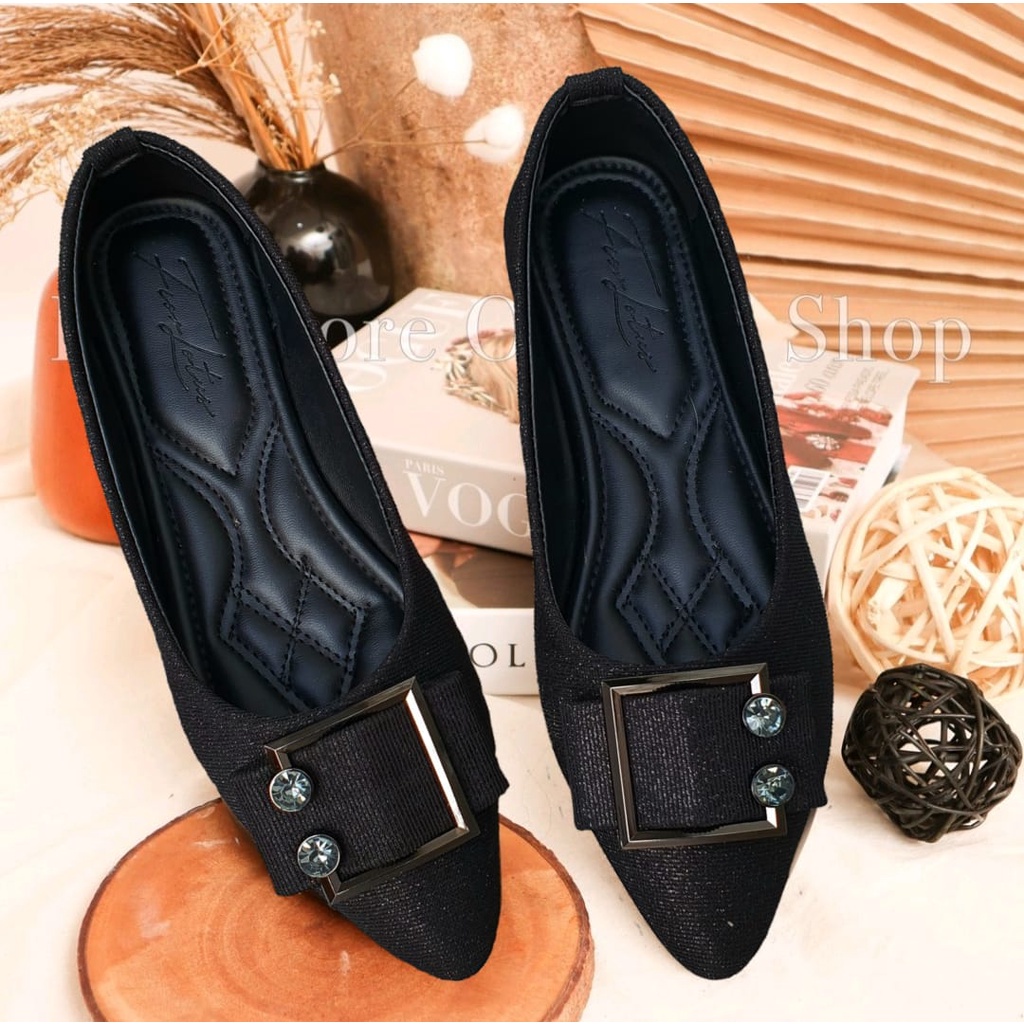 FIOR LOTUS Amellia Pointed Toe Ballet Flat AR 21 - Fior Store