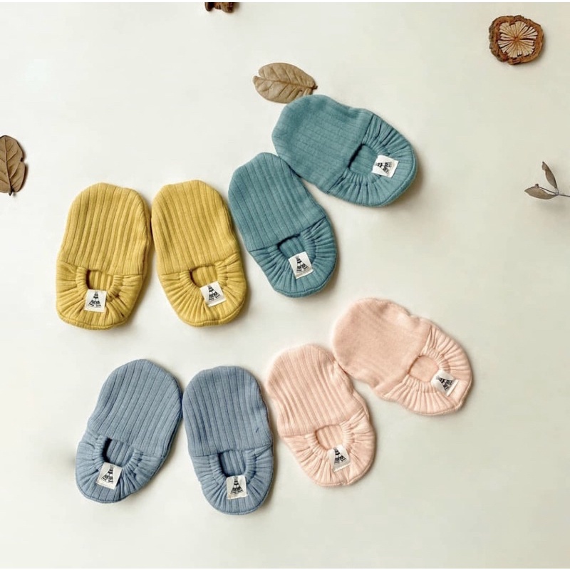 DINOANDBUNNY - BABY BOOTIES - Bohopanna Bohobaby- Kaos Kaki Bayi Newborn - Baby Prewalker