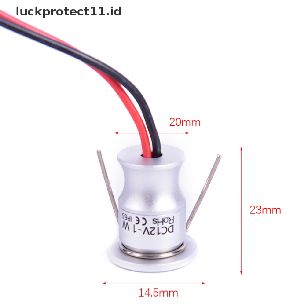 &lt; Luckprotect11. &lt; LuckproteksiId &gt; Lampu Sorot Led Mini Tersembunyi Untuk Lemari