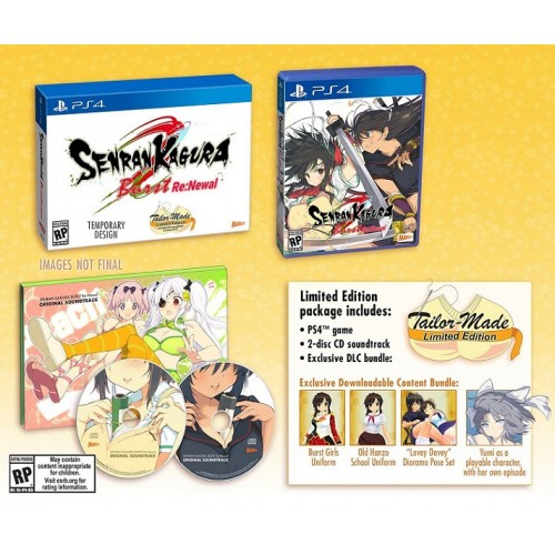 PS4 Senran Kagura Burst Re:Newal (Tailor-Made Edition)