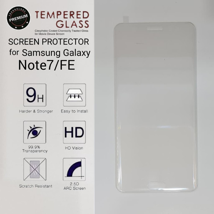 Tempered Glass Screen Protector Galaxy Note7/FE