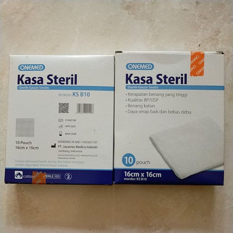 Jual Kasa Steril Onemed Sterile Gauze Swabs Kasa Steril Shopee Indonesia