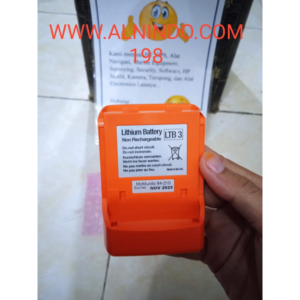 BATTERY MCMURDO LTB3 ORIGINAL