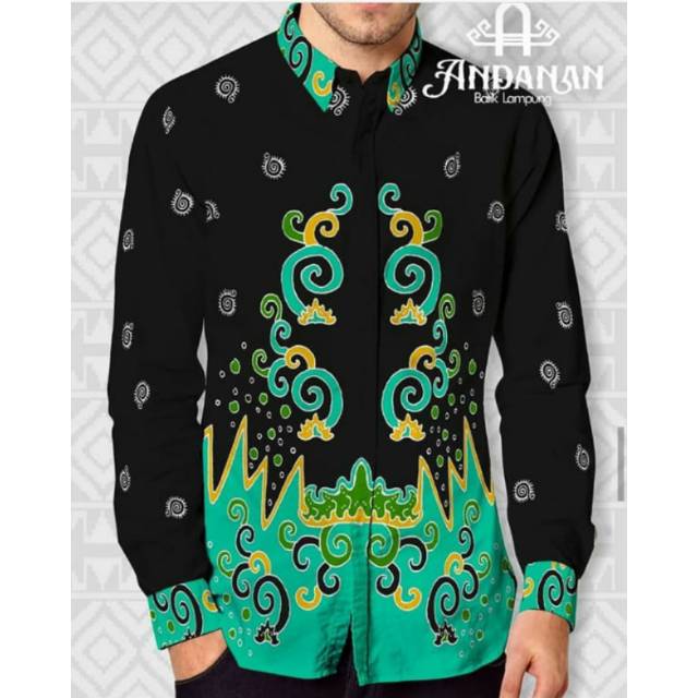 Batik lampung andanan (masih bahan 2,2*,2m)