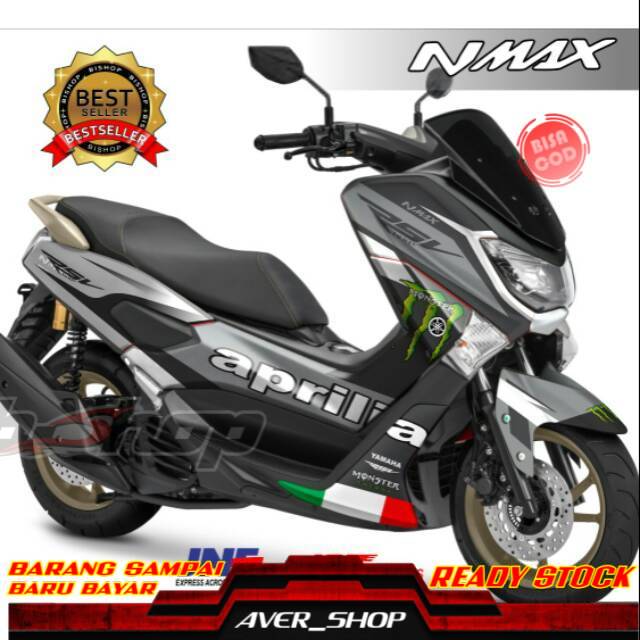 Decal nmax old full body Stirping motor nmax 155 Sticker motor Stiker nmax old 155 full variasi
