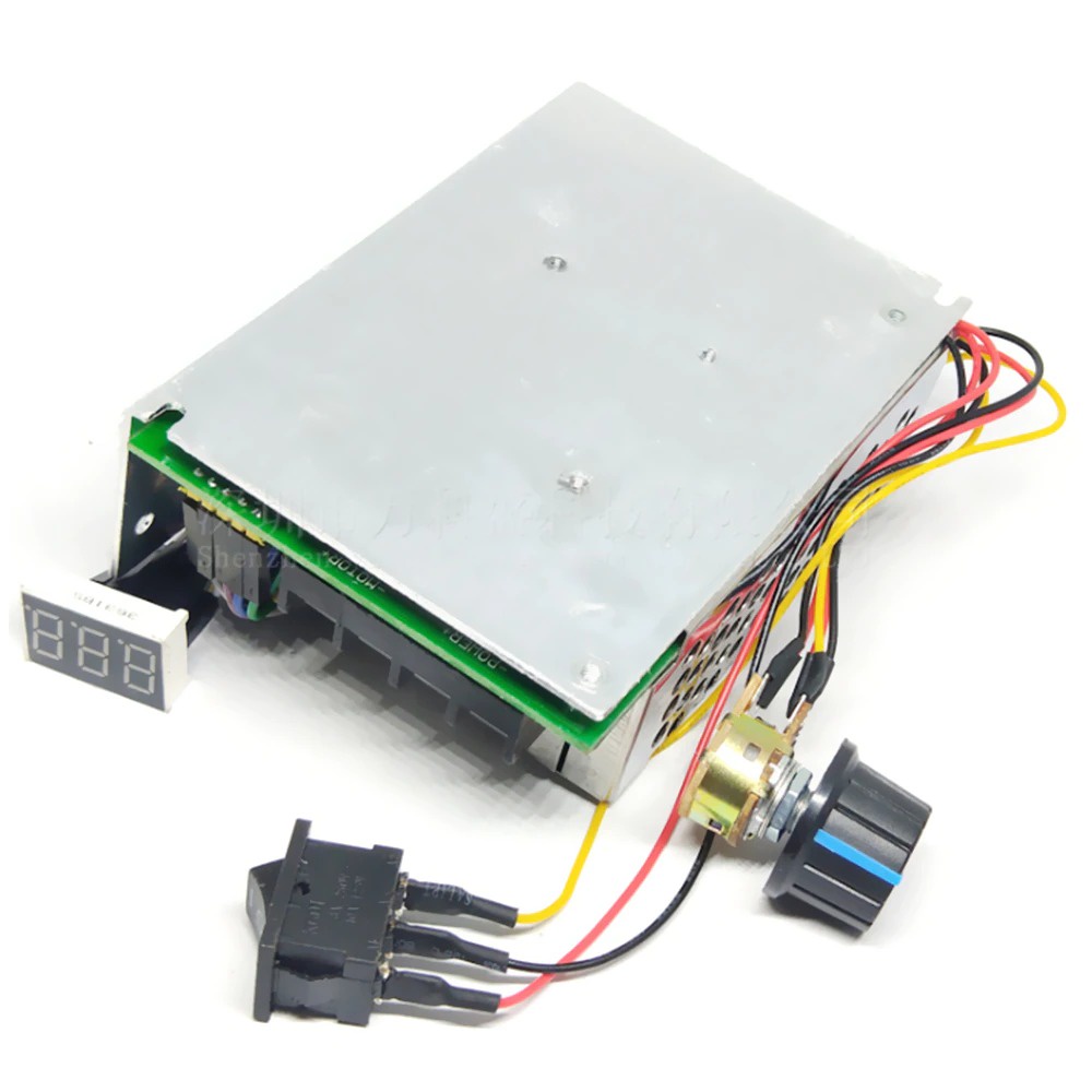 PWM Motor Speed Controller DC With Display Max 60A 12V 24V