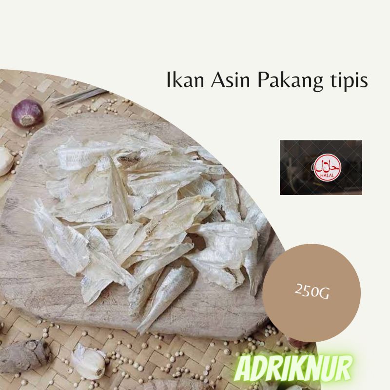 

ikan asin pakang /tipis nett 250gr
