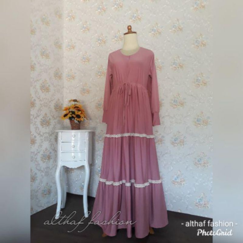 gamis susun canda RENDA