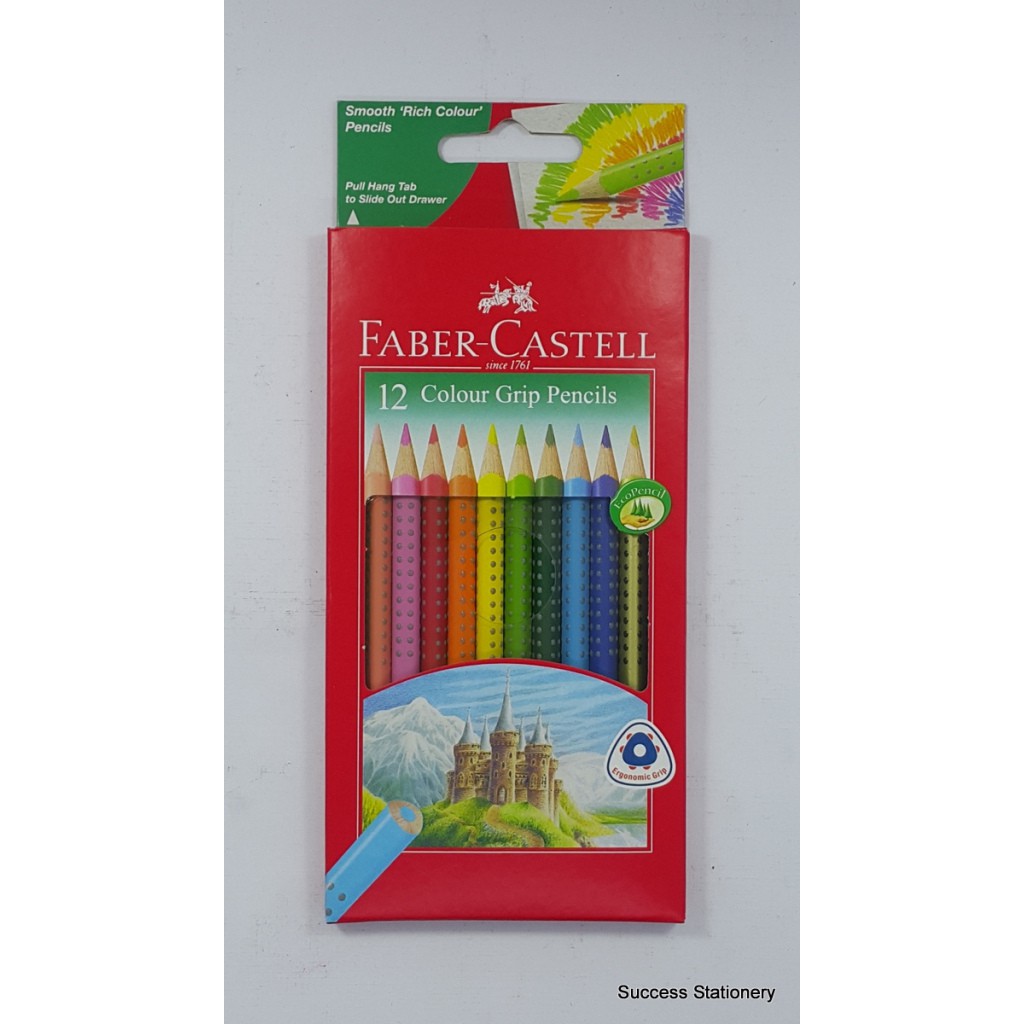 

FABER PENCIL 12 W GRIP DOT 116252