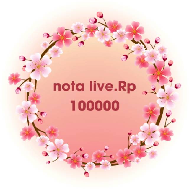 

Nota live 100rb