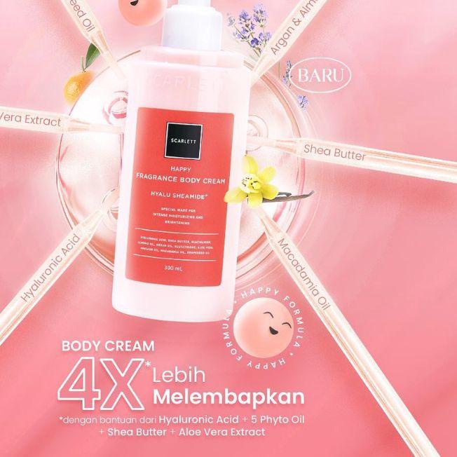 Scarlett Happy / Scarlett Baru / Scarlett Body Serum / Scarlett Body Cream