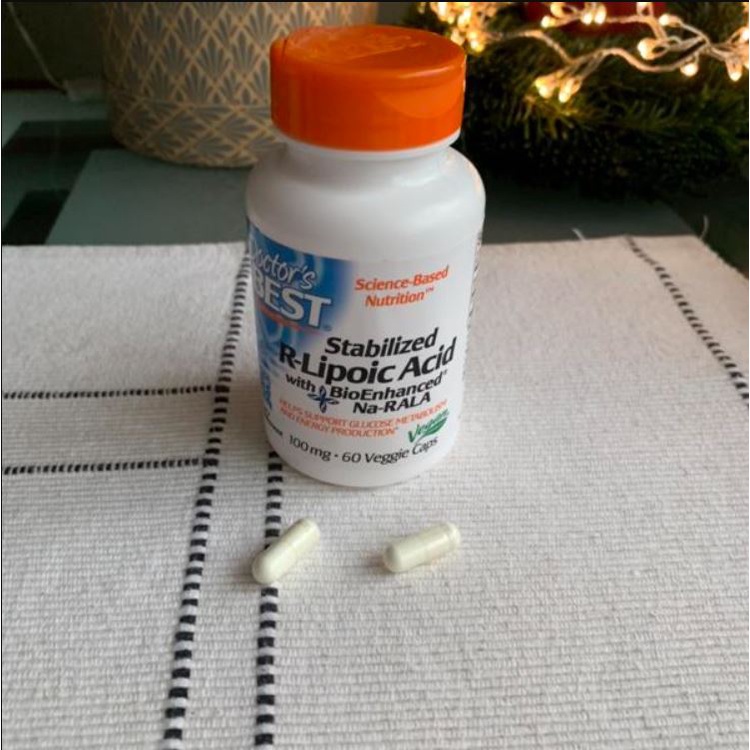 Doctor Best Stabilized R Lipoic Acid with BioEnhanced Na RALA 60 Veg